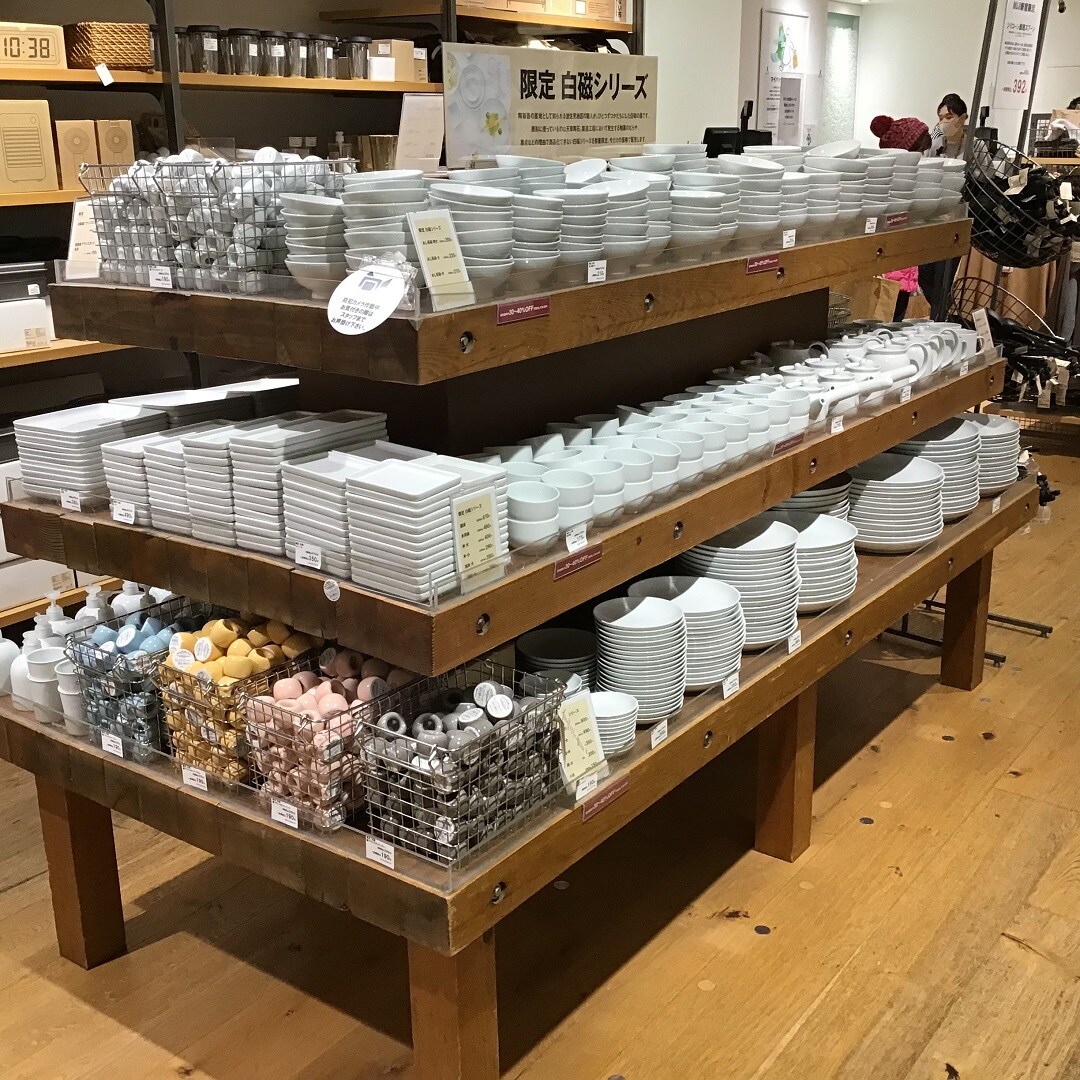 MUJI新宿】毎週月曜日入荷のB品食器のご案内｜無印良品 新宿靖国通り